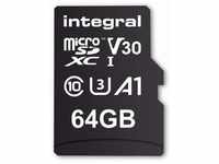 Speicherkarte 64 GB microSDxC Premium High Speed bis zu 100 MB/s Lesen, 45 MB/s