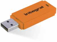 Integral 128GB Neon Orange USB 2.0 Flash-Laufwerk