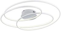 Trio Leuchten LED Deckenleuchte Gale 673918031, Metall Wei&szlig; matt, inkl. 50 Watt,