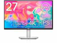 Dell S2722QC USB-C 27 Zoll 4K UHD (3840x2160) Monitor, 60Hz, IPS, 4ms, AMD...