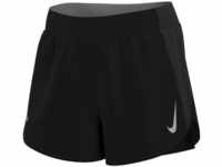 Nike Damen Df Tempo Shorts, Black/Reflective Silv, L