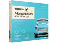 FRANZIS 67115 - Trabant Adventskalender, Metall Modellbausatz im Maßstab 1:43,...