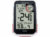 SIGMA Sport ROX 4.0 White| Fahrradcomputer kabellos GPS & Navigation inkl. GPS