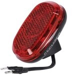 busch+m&uuml;ller Busch & M&uuml;ller Unisex &ndash; Erwachsene Secuzed E LED E-Bike R&uuml;cklicht,