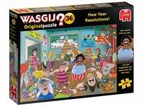 Jumbo 25000 Wasgij Original 36 - Gute Vorsätze fürs neue Jahr! 1000 Teile Puzzle