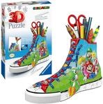 Ravensburger 3D Puzzle 11267 - Sneaker Super Mario - praktischer Stiftehalter -