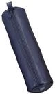 JSA Alassio 43139 - Schlamperrolle aus echtem Leder, Stiftetui blau, Schlamper ca. 21