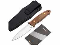 Böker Plus® Cub Pro - robustes Outdoor Messer mit Leder-Scheide - EDC Messer