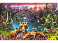 Ravensburger Puzzle 16719 - Tiger in paradiesischer Lagune - 3000 Teile Puzzle...