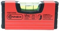 Connex Mini-Wasserwaage 10 cm, magnetisch, COXT737010, Rot