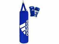 adidas Boxing-Set Blue Corner, Boxsack-Kit 80 x 30 cm – 18 kg, inkl....