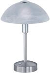 Trio Leuchten Donna 525790107 LED Tischleuchte, Glas alabasterfarbig wei&szlig;, Metall, 4