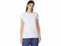 Urban Classics Damen Ladies Extended Shoulder Tee T Shirt, Weiß (0220)., M EU