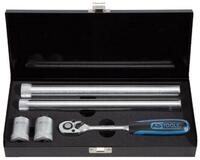 KS Tools 517.1140 3/8" Drehmoment-Z&uuml;ndkerzen-Einschraubwerkzeug-Satz, 5-tlg.