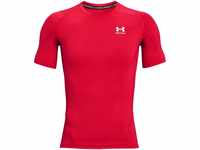 Under Armour Herren Comp Ss kurzärmliges T-shirt, Red / White, XL, 1361518