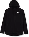 Nike Herren Dri-fit Kapuzenpullover, Black/White, XL EU