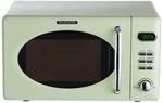 Wolkenstein Retro Stand Mikrowelle WMW720 I 700W Mikrowellenleistung I 20L...