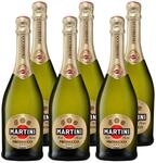 MARTINI Prosecco Schaumwein, 11% vol., 6 x 75cl / 750ml, trockener und reichhaltiger