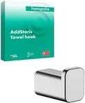 hansgrohe AddStoris - Handtuchhaken, Handtuchhalter, Bademantelhaken, verdeckte