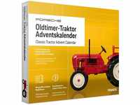 FRANZIS 67133 - Porsche Oldtimer-Traktor Adventskalender, Metall Modellbausatz...