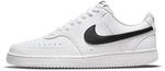 Nike Damen Court Vision Lo Nn Gymnastikschuh, White/Black-White, 40.5 EU