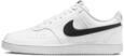 Nike Herren Court Vision Low Better Sneaker, White Black White, 47 EU