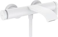 hansgrohe Wannenarmatur Vivenis, Aufputz Badarmatur f&uuml;r 2 Funktionen, Mattwei&szlig;