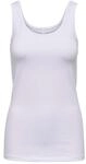 ONLY NOS Damen 15095808 Top, per Pack Wei&szlig; (White White), 36 (Herstellergr&ouml;&szlig;e: S)
