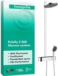 hansgrohe Duschsystem Pulsify S, Brausekopf 260mm, Duschset mit Thermostat,