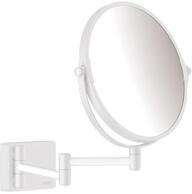 hansgrohe Addstoris - Kosmetikspiegel, Schminkspiegel, Rasierspiegel mit 3-fach