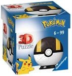 Ravensburger 3D Puzzle 11266 - Puzzle-Ball Pok&eacute;mon Pok&eacute;balls - Hyperball -...