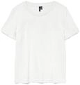 VERO MODA Damen VMPAULA S/S GA NOOS T-Shirt, Bright White, XL