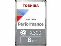 Toshiba X300 8TB High Performance Internal Hard Drive 3.5’’ SATA. 7200rpm,...