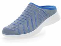 UYN Herren Sabot 3D Ribs Sneaker, Grey/Blue, 41 EU