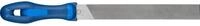 PFERD Universal-Sch&auml;rffeile, 200mm, rechteckige, flachstumpfe Feile, Einhieb H2 auf