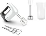 Tefal Prep'Mix + Handmixer mit P&uuml;rierstab, ideal f&uuml;r leichte und z&auml;he