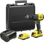 Stanley FatMax 18V 2-Gang Akku-Schlagbohrschrauber SFMCD715D2K (2.0Ah, max.