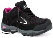 K&Uuml;BLER Workwear | K&Uuml;BLER DAMENSCHUHE PINK S3 | schwarz/pink | Gr&ouml;&szlig;e 36