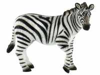 Bullyland 63675 - Spielfigur Zebra, ca. 11,2 cm große Tierfigur, detailgetreu,