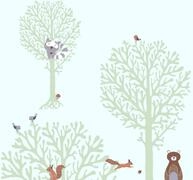 A.S. Cr&eacute;ation Kinderzimmertapete Little Love Tapete mit niedlichen Wald Tieren