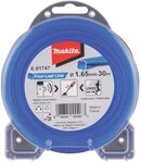 Makita E-01747 M&auml;hfaden Four-Leaf 1,65 mm x 30 m, Trimmerfaden, Nylon, blau,