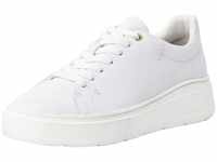 Tamaris Damen 1-1-23700-29 Sneakers, White Uni, 40 EU