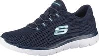 Skechers Damen Summits Sneaker, Marine Light Blau, 37 EU