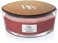 WoodWick Zimt Chai Dekorative Duftkerze im ovalformigem Glasgefäß 453.6 g,...