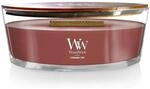 WoodWick Ellipse Duftkerze | Cinnamon Chai | mit knisterndem Docht | Brenndauer: bis