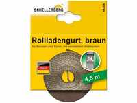 Schellenberg 44504 Rolladengurt 14 mm x 4,5 m System MINI, Rollladengurt,...
