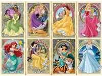 Ravensburger Puzzle 16504 Nouveau Art Prinzessinnen 1000 Teile Disney Puzzle...