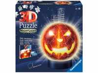 Ravensburger 3D Puzzle Kürbiskopf Nachtlicht 11253 - Puzzle-Ball - 72 Teile -...