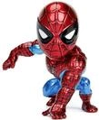 Jada Toys Marvel Classic Spiderman Figur, Die-cast, 10 cm, Sammelfigur, rot/blau,