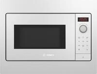 Bosch BFL523MW3 Serie 2 Einbau-Mikrowelle, 38 x 50 cm, 800 W, Drehteller 27 cm,